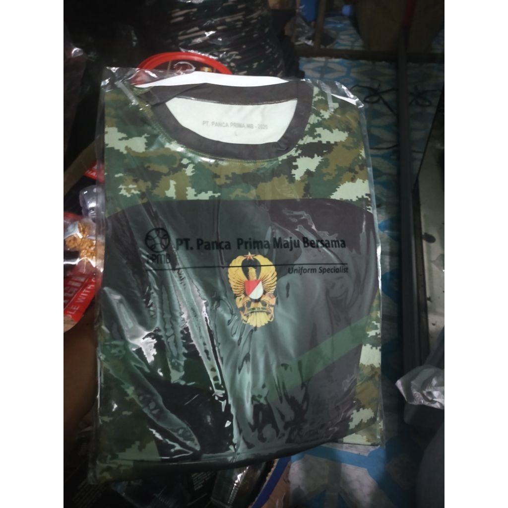 kaos pdl Kostrad jatah kasad