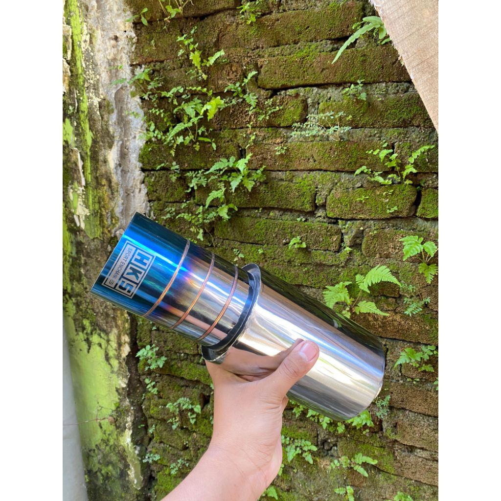 knalpot muffler tailpipe type hks sport cocok buat mobil bensin/diesel