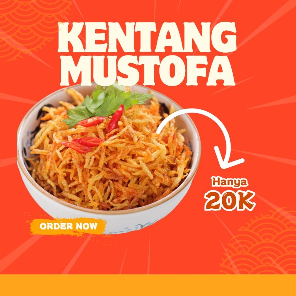 

kentang mustofa pedas manis dan original 150gr