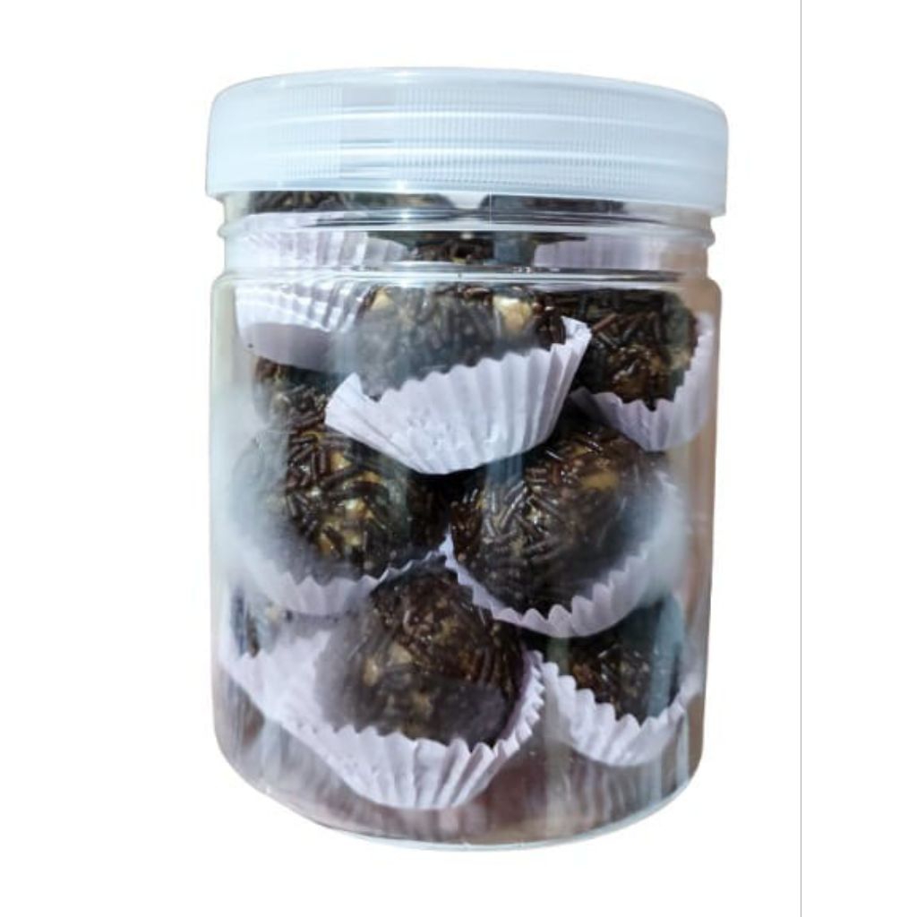 

Bola-bola Biskuit Coklat Meses isi 15 pcs.