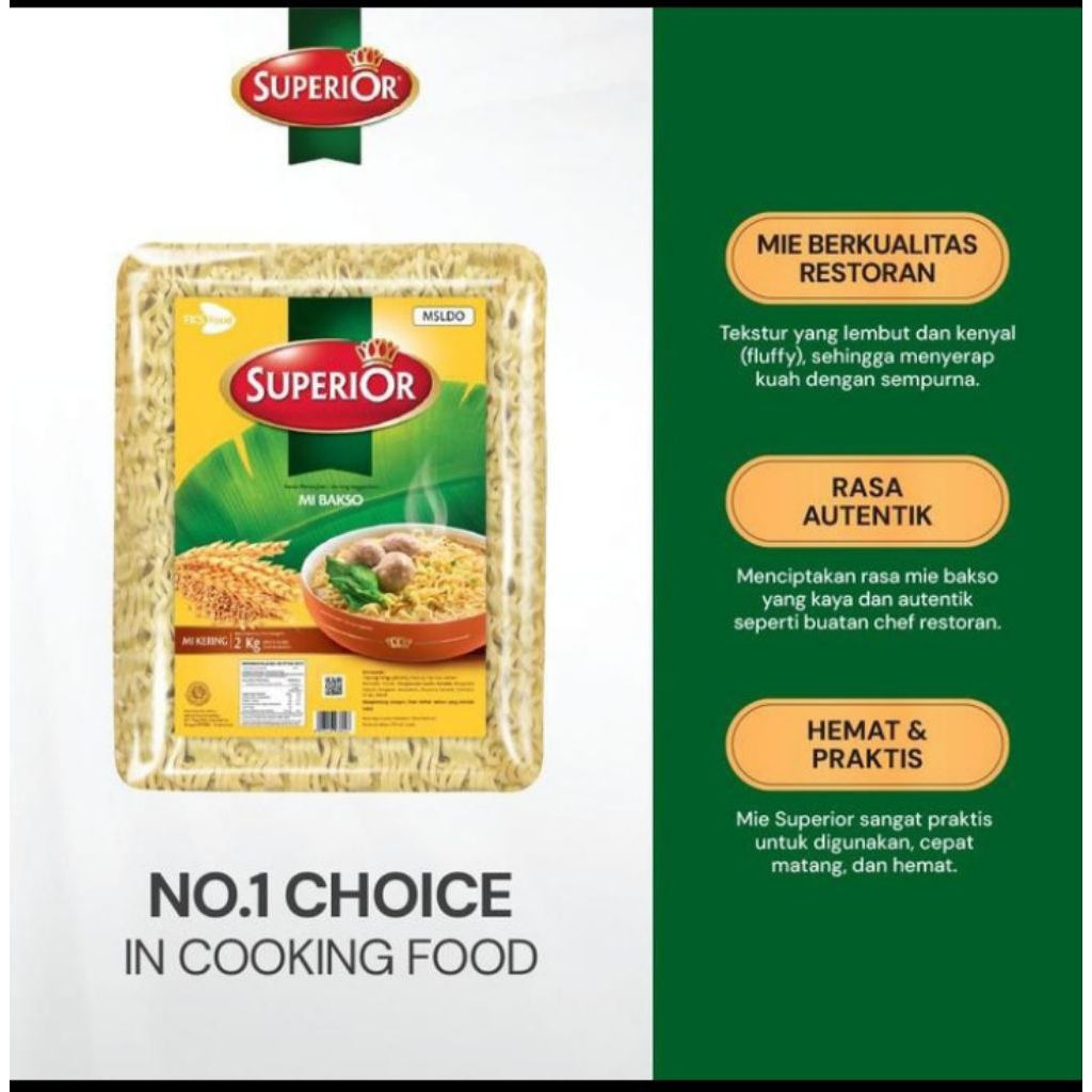 

mi superior mie kering 2 kg