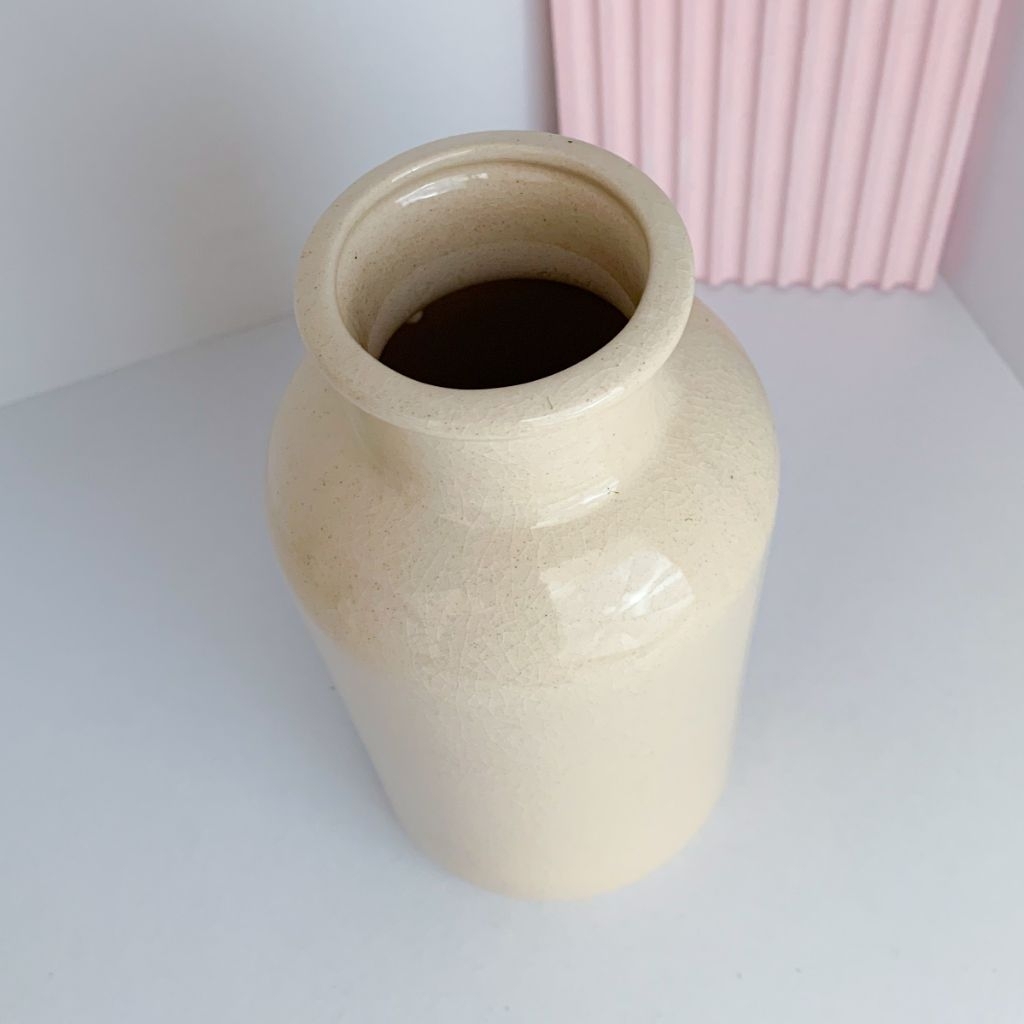 Vas Bunga Estetik / Vas Keramik / Vas Ukuran Jumbo / Vas Bunga Aesthetic / Vas Bunga Nordic / Photo 