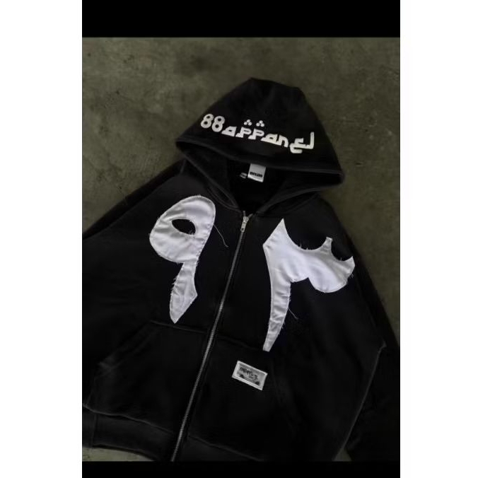 Hoodie boxy arabic Unfinished 88apparel