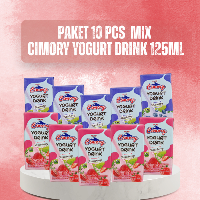 

PAKET 10PCS CIMORY UHT DRINK 125ML MIX VARIAN STRAWBERRY BLUEBERRY