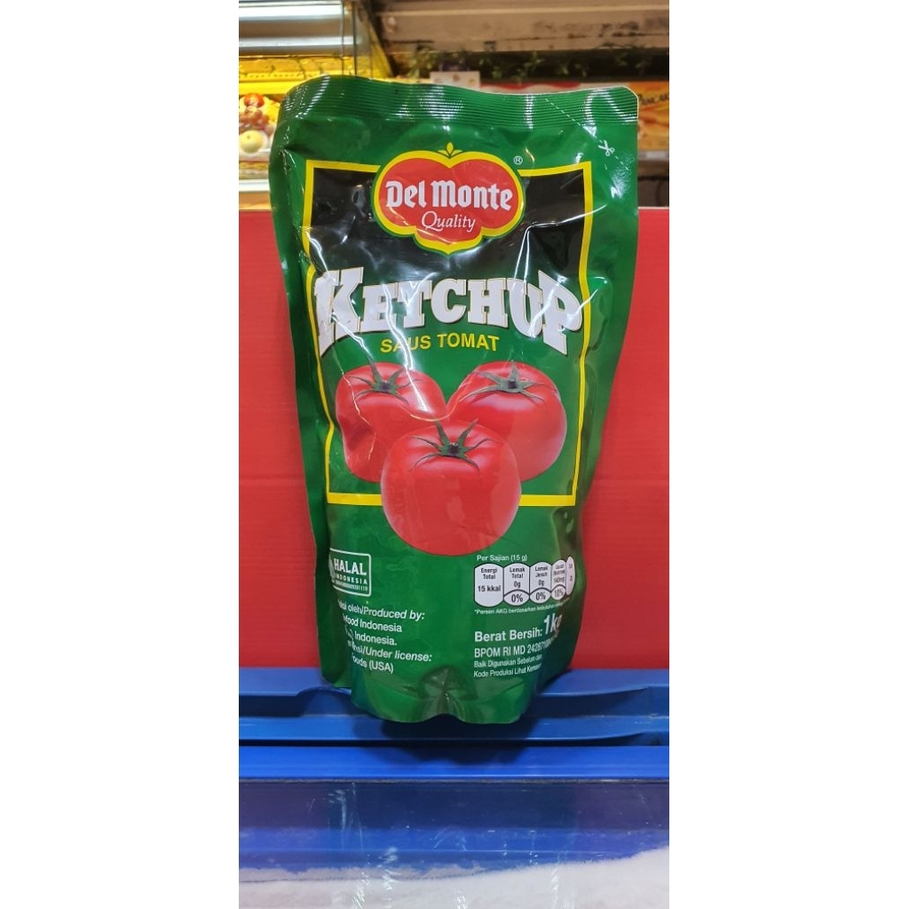 

Del Monte Quality Ketchup Saus Tomat 1kg / 200gr
