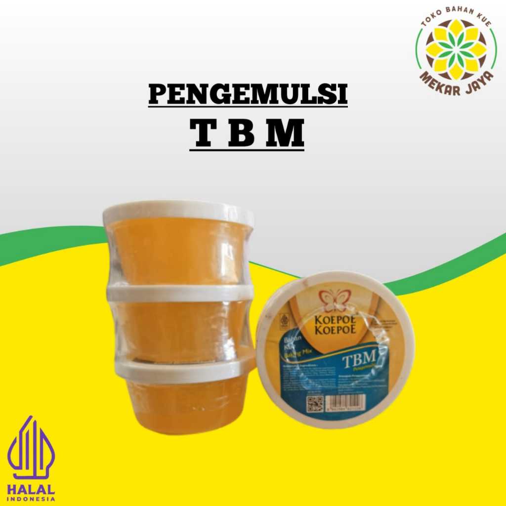 

TBM cap KOEPOE KOEPOE | Kupu Kupu 80g/35g Pengemulsi TBM