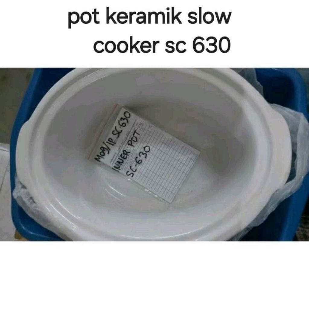 Pot Keramik Slow Cooker Miyako SC 630 / Panci Keramik Slow Cooker