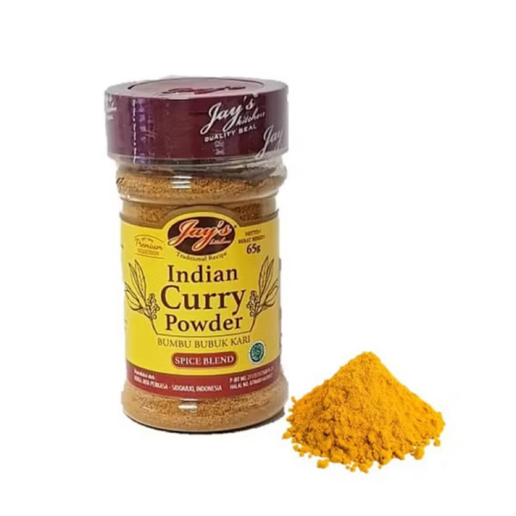 

Jay’s Indian Curry Powder 65 g – Bumbu Kari Asli Rempah Pilihan Khas India