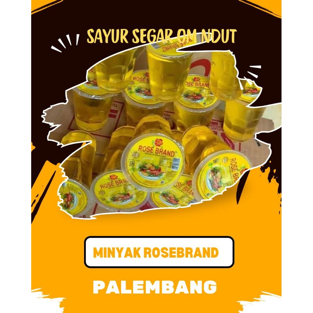 MINYAK GORENG ROSE BRAND CUP - INSTAN PALEMBANG