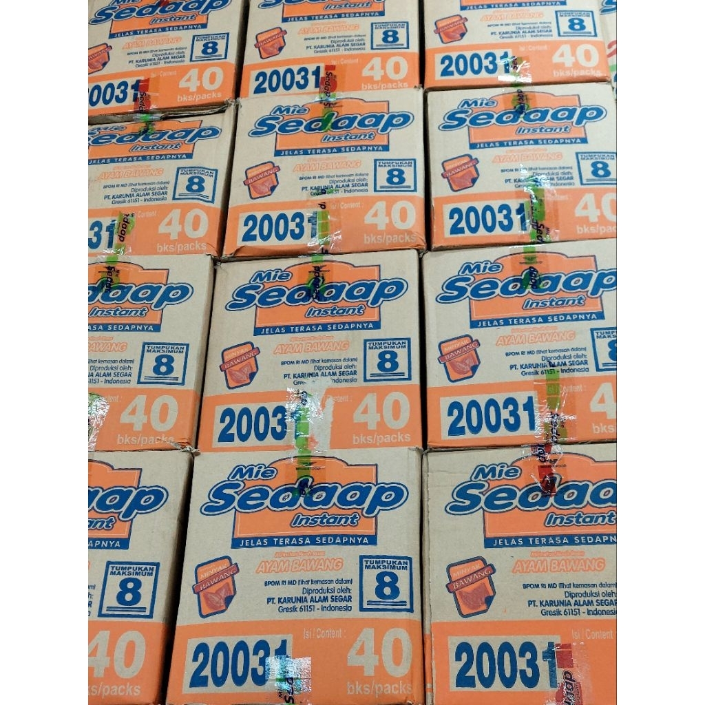 

Mie Sedap Ayam Bawang isi 40pcs (1karton)