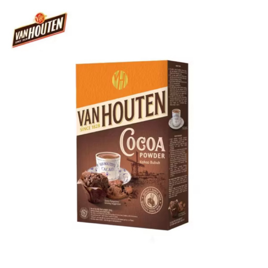 

Van Houten Cocoa Powder 165g – Cita Rasa Cokelat Asli Kualitas Premium