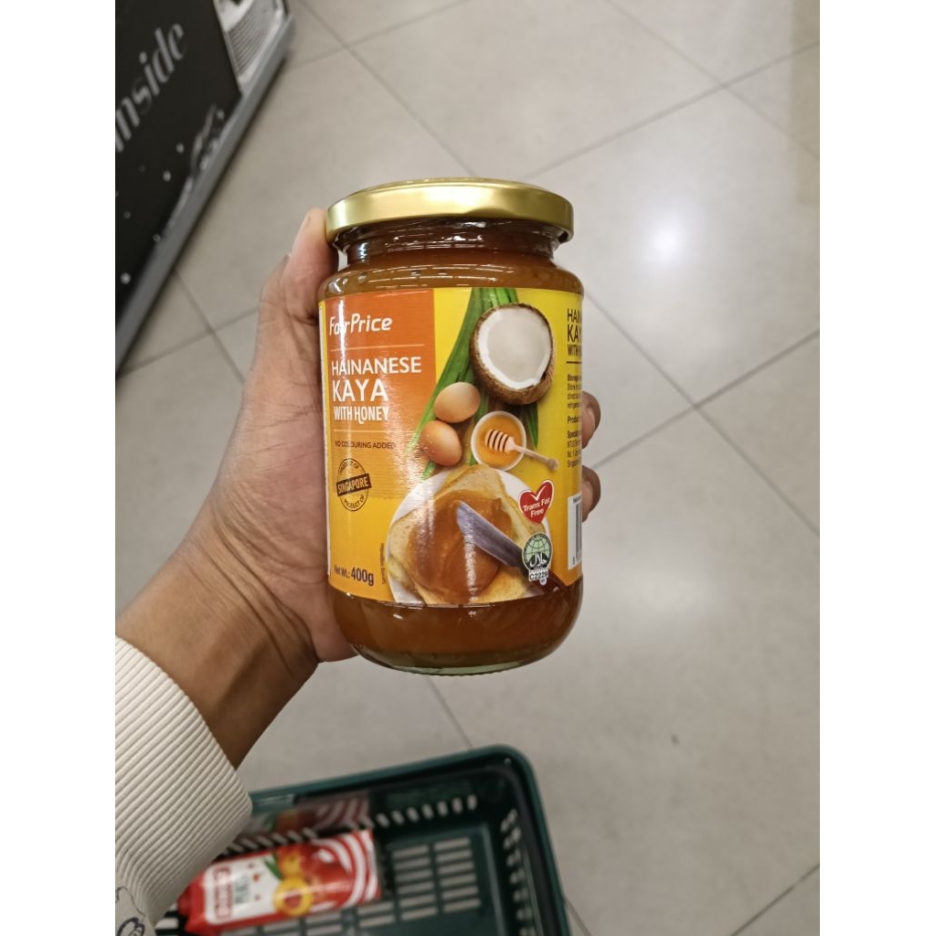 

fair price hainanese kaya with honey 400gr selai srikaya