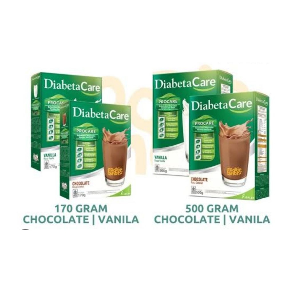 

Susu Diabetacare 170gr/500gr (vanila dan coklat)