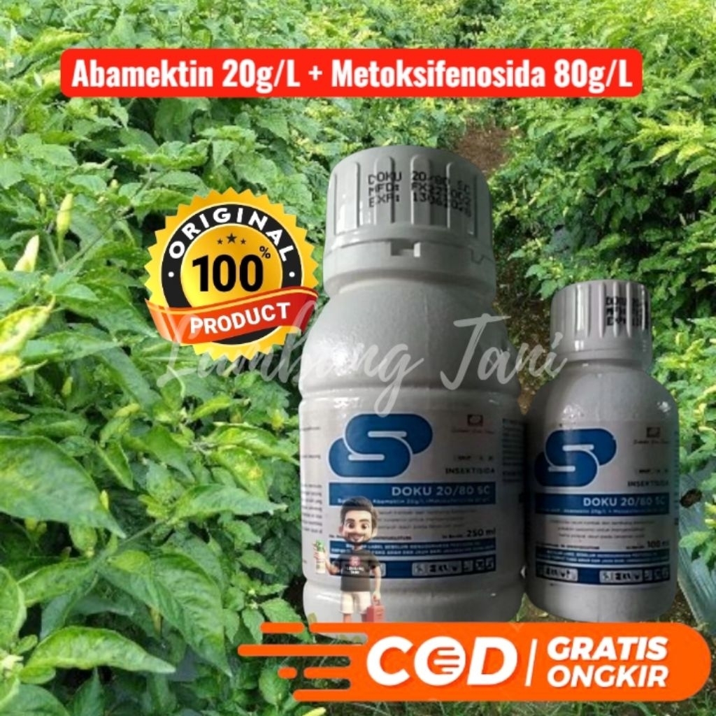 INSEKTISIDA DOKU - Abamektin + Metoksifenosida 20/80 SC