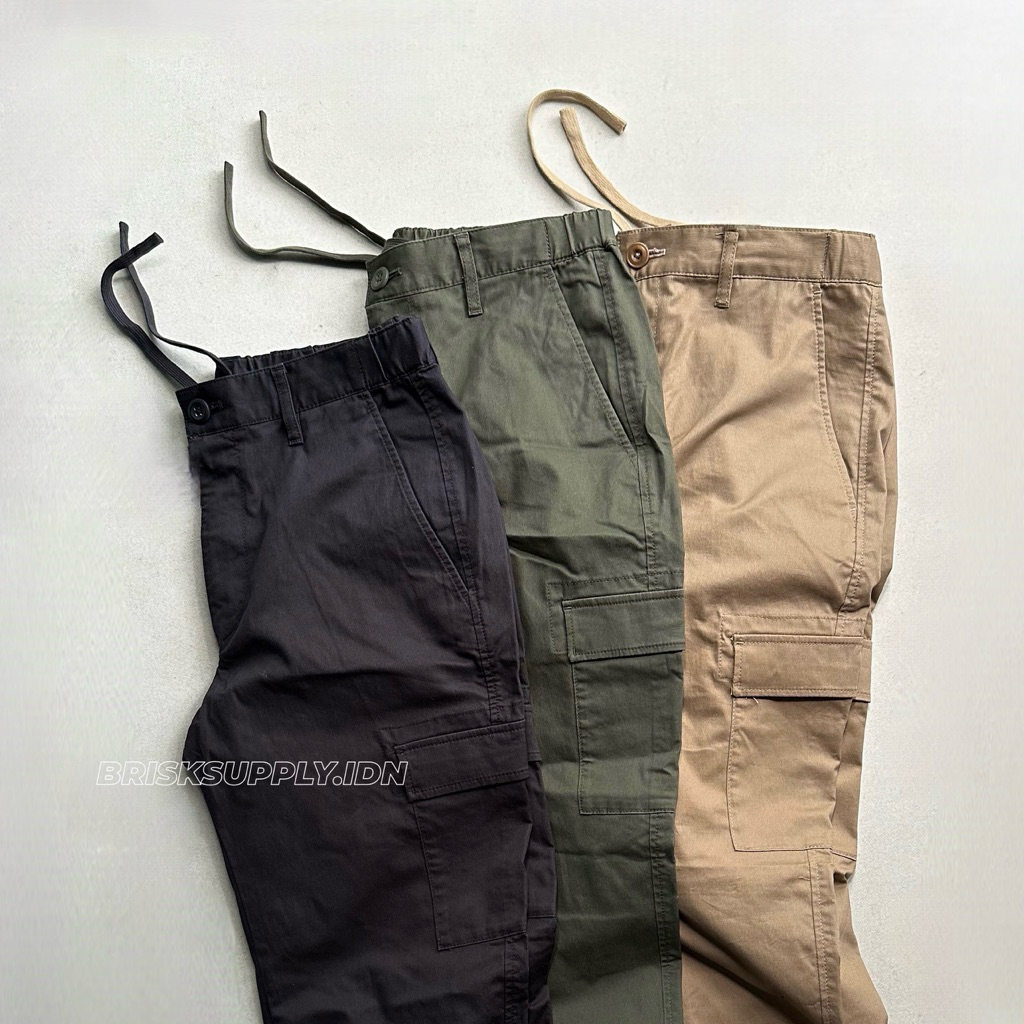 UNQL WIDE FIT CARGO JOGGER PANTS ORIGINAL
