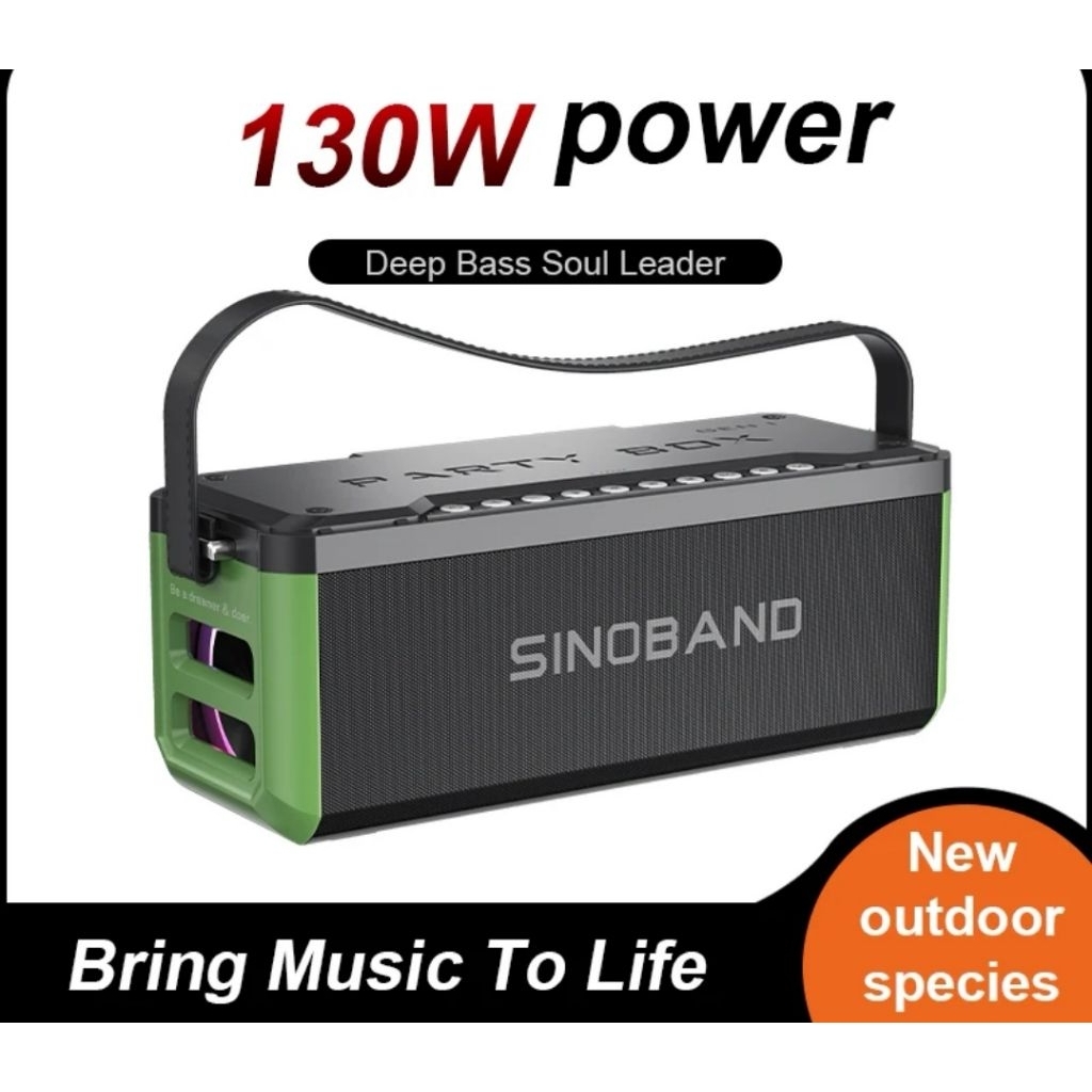 Original Xdobo Party Box 1985 Sinoband 130W Audio outdoor Speaker Wireless Bluetooth