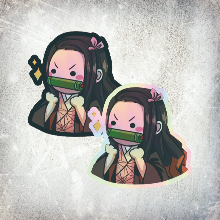 

STICKER HOLOGRAM ANIME KAMADO NEZUKO DEMON SLAYER/KIMETSU NO YAIBA