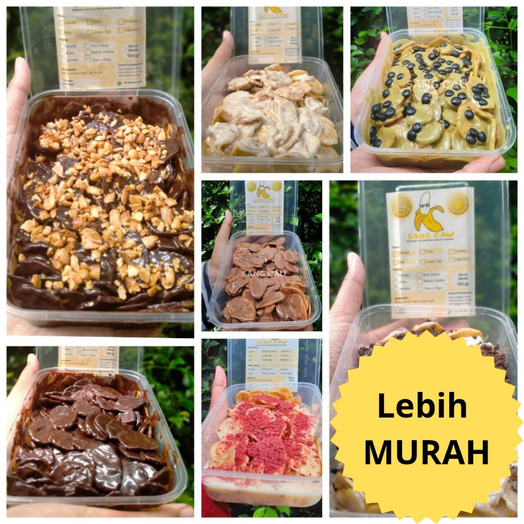 

Keripik Pisang Coklat Lumer Sang Cau Bogor Paket Murah