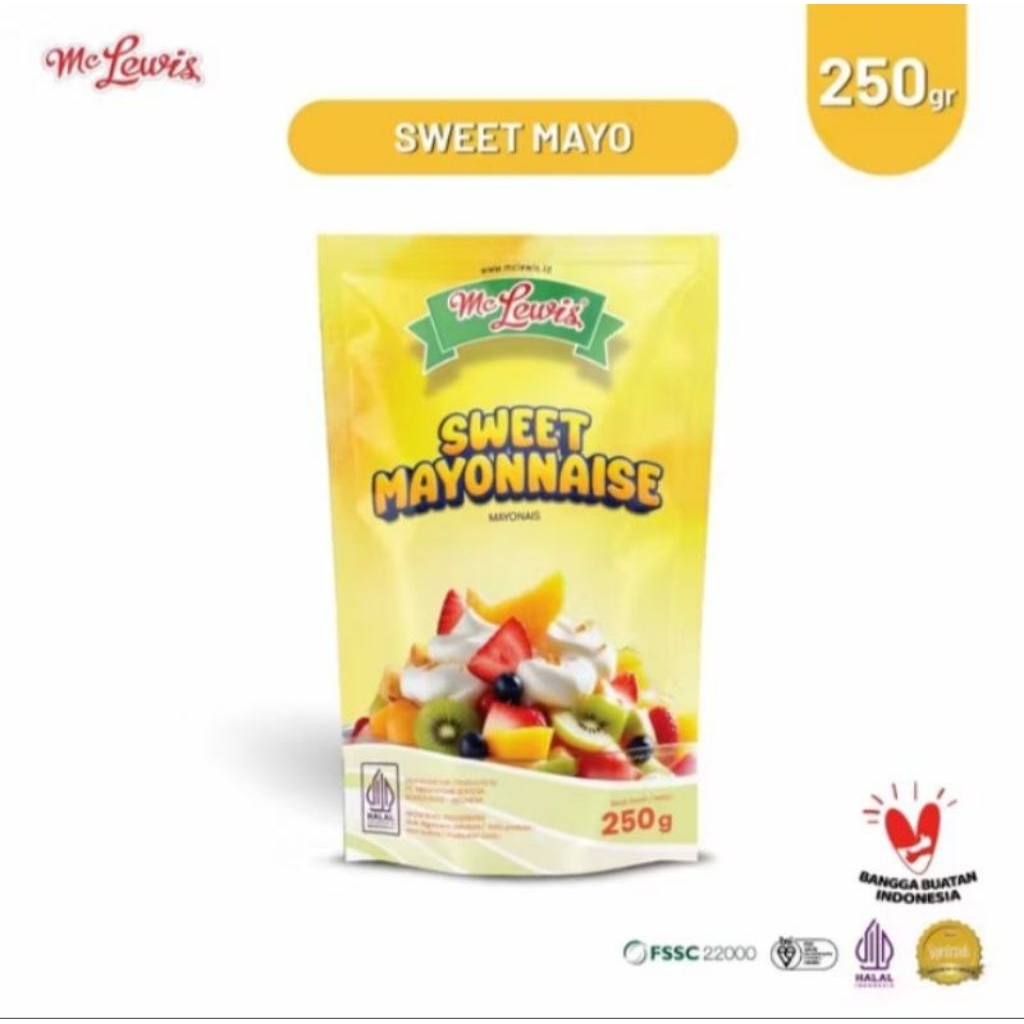 

MC Lewis Mayo Sweet 250gr
