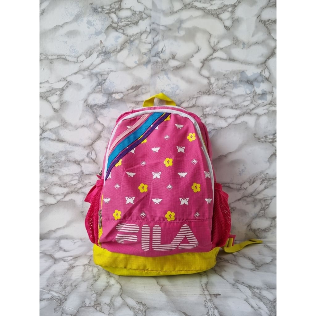 TAS RANSEL FILA ANAK  PINK / TAS RANSEL SEKOLAH ANAK FILA