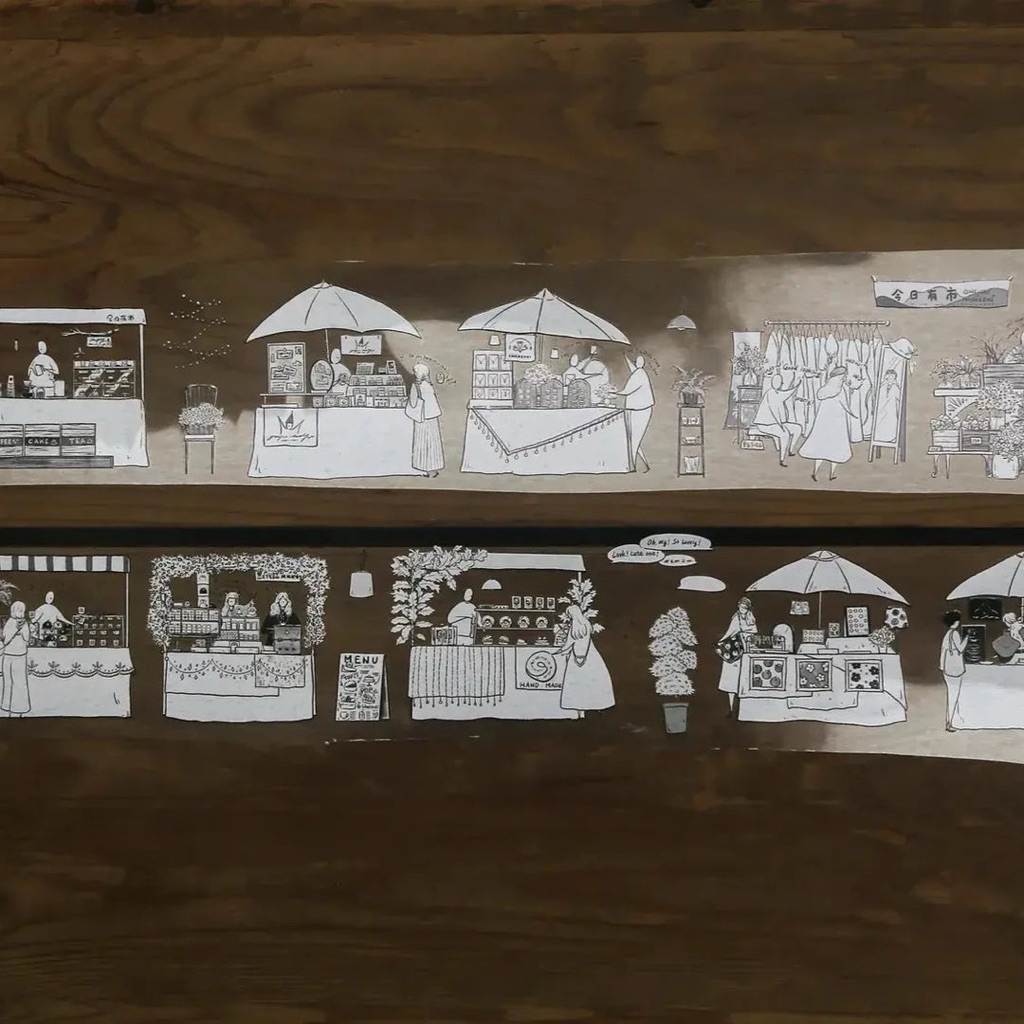 

Modaizhi PET Tape - Today's Market Sample Perloop