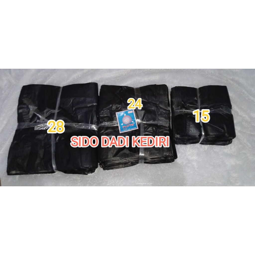 KRESEK HITAM HD KILOAN KRESEK KECIL TANGGUNG BESAR 1kg Tebal