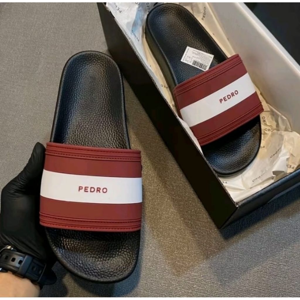SENDAL CASUAL PRIA MASA KINI PEDRO PREMIUM FREE PAPERBACK