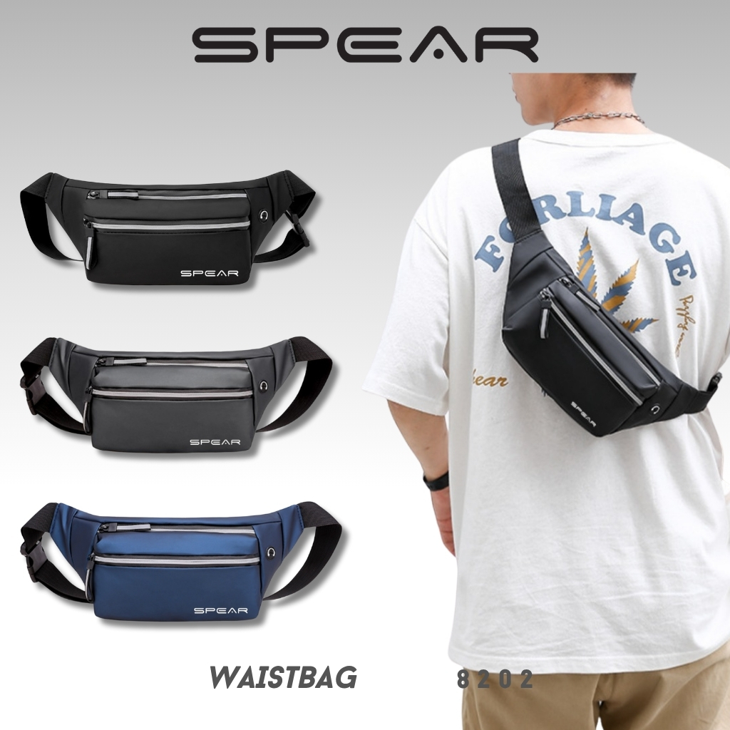 RECOMMENDED SPEAR SKU 1 - Tas Waistbags Import Selempang Tas Pinggang BRANDED Grosir Cuci Gudang
