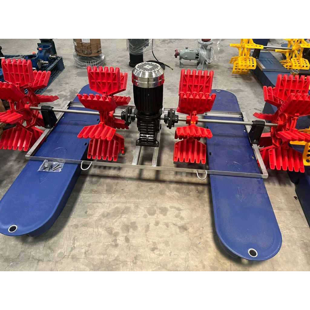 Kincir air tambak type 1hp/3ph (750watt/380volt) model 4 kipas