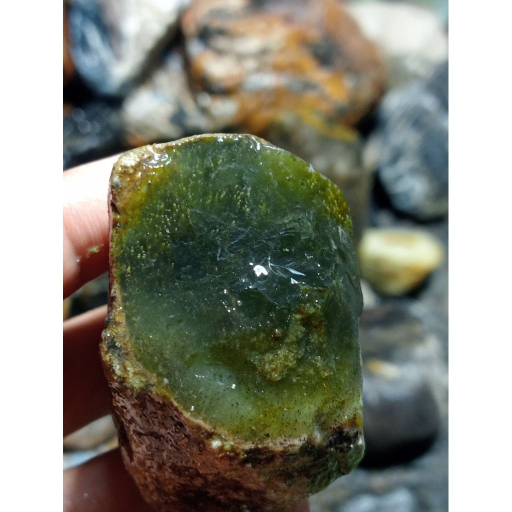 

satu bongkah hijau garut