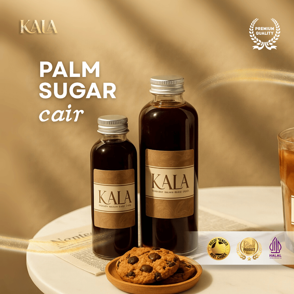 

KALA Palm Sugar Syrup - Gula Palem Cair Asli Gula Aren Sirup Premium Palm Sugar Gula Aren Cair