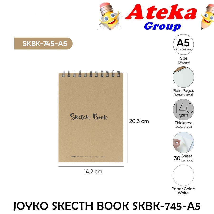 

JOYKO SKECTH BOOK SKBK-745-A5