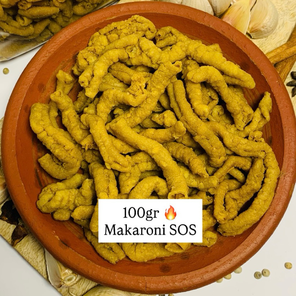 

MAKARONI SOS - KERIPIK USUS ORIGINAL 100 GR | CAMILAN RENYAH VIRAL MURAH KEKINIAN