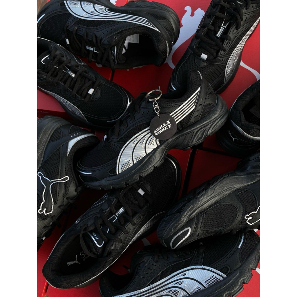 PUMA TRAINER AXIS BLACK SILVER