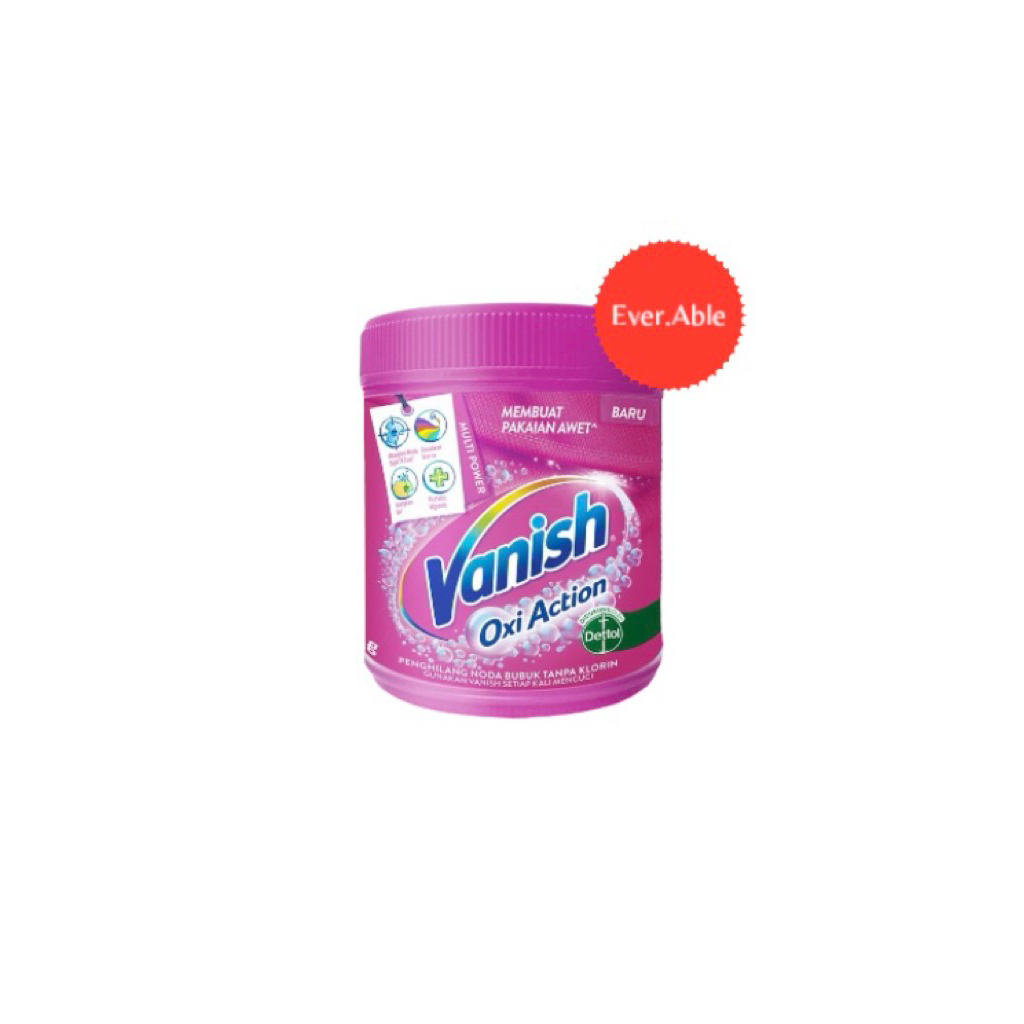 VANISH PENGHILANG NODA BUBUK OXI ACTION 400 GR