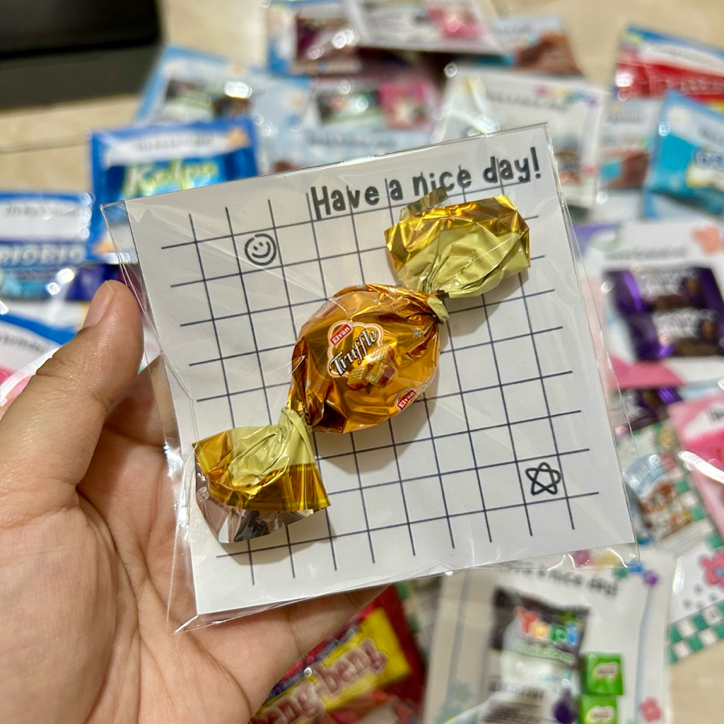 

(TRUFFLE) MINI GIFT SNACK / SOUVENIR /FREEBIES / HADIAH MINI / BINGKISAN SNACK / MINIGIFT / HADIAH LOMBA / GRADUATION / SEMPRO