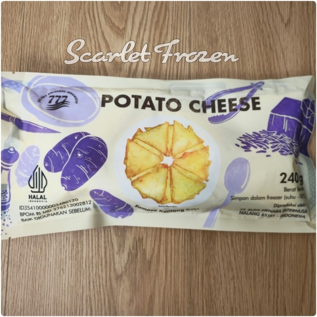 

Potato Cheese 777 Samosa Kentang Keju Premium 240gr