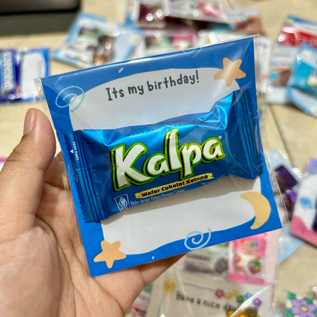 

[KALPA] MINI GIFT SNACK / FREEBIES / HADIAH MINI / BINGKISAN SNACK / MINIGIFT OLSHOP / HADIAH LOMBA / GRADUATION