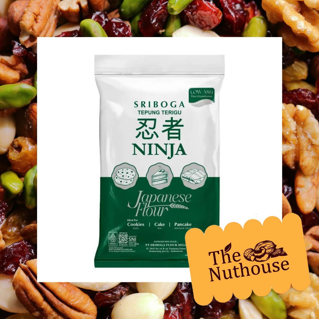 

Tepung Terigu Sriboga NINJA / Japanese Flour 1kg [HALAL]