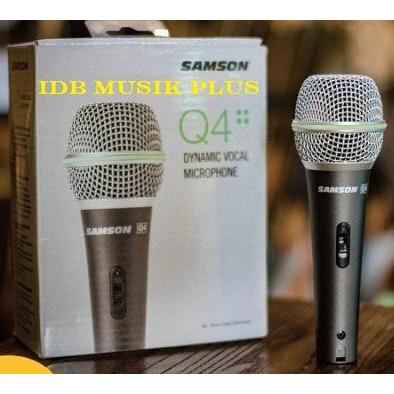 Mic Kabel Samson Q4 Q 4 Dynamic Microphone Original