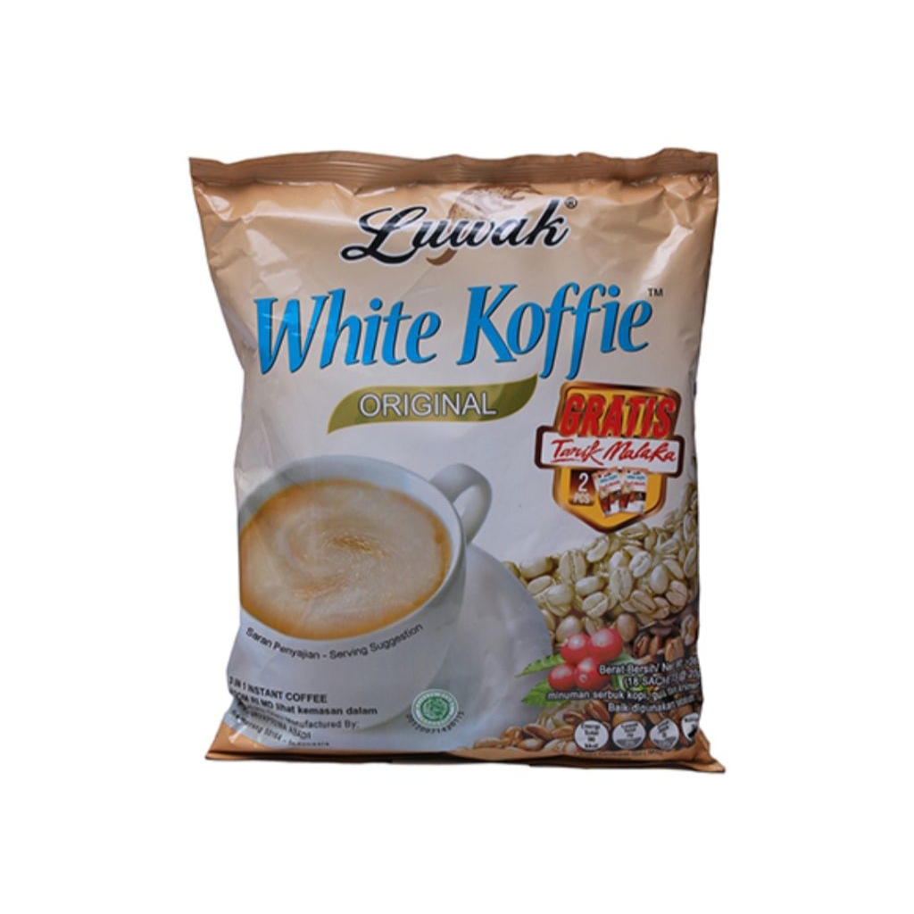 Luwak white coffee original 18x20gr