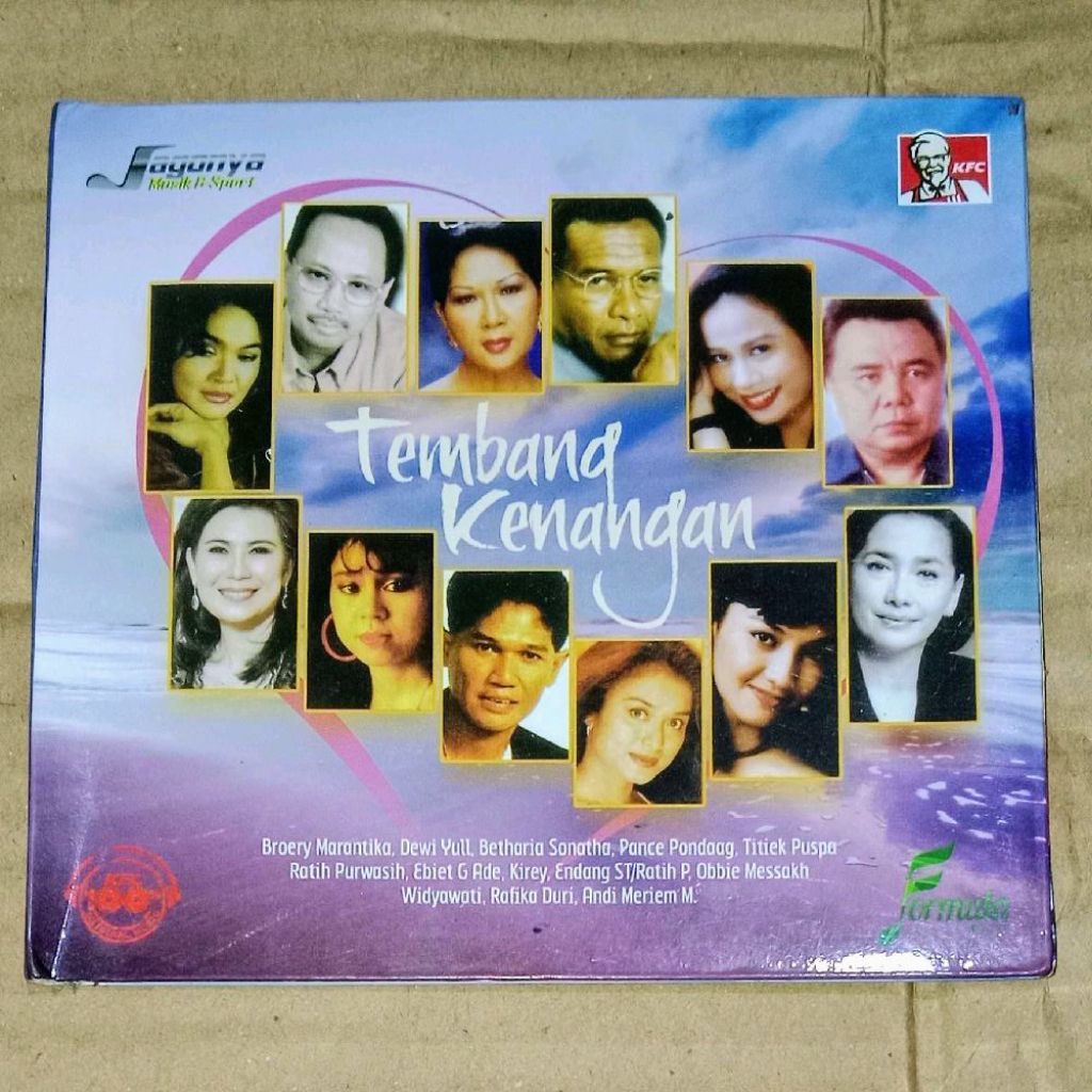 CD Tembang Kenangan ft. Broery Marantika Dewi Yull Betharia Sonatha Pance Pondaag Titiek Puspa Ratih