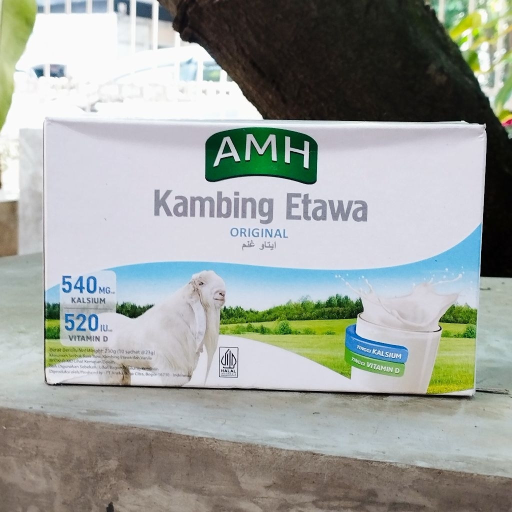 

❤️K&H❤️AMH Susu Kambing Etawa Rasa Original Isi 10 Saset
