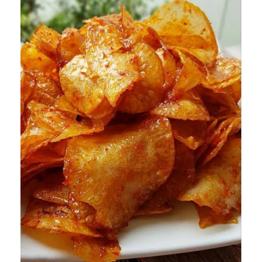 

KRIPIK SINGKONG PEDAS MANIS