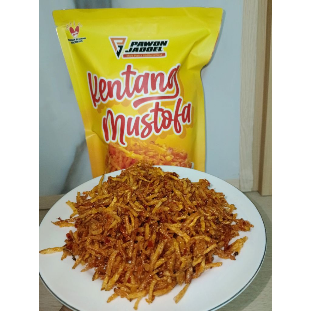 

Camilan | Makanan Sehat Kering Kentang Mustofa 500 Gram