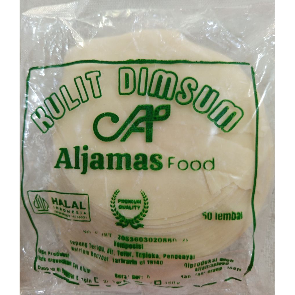 

ALJAMAS kulit dimsum bulat isi 50s