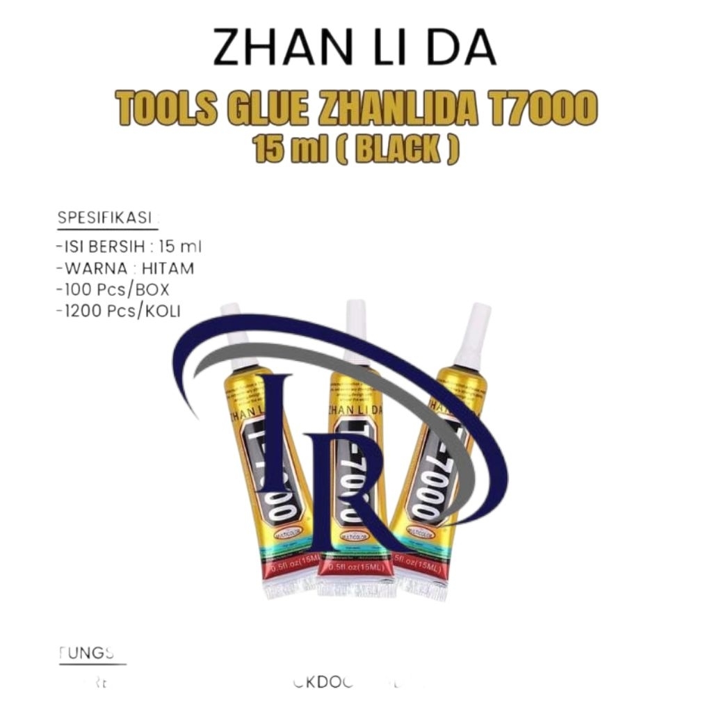 LEM TOUCHSCREEN LCD T-7000 HITAM BERKUALITAS LEM LCD 15ML / 50ML / 110ML ORI