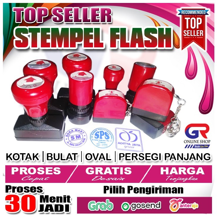 

Stempel Otomatis Flash untuk Toko, Sekolah, dan Perusahaan dengan Fitur Tanda Tangan