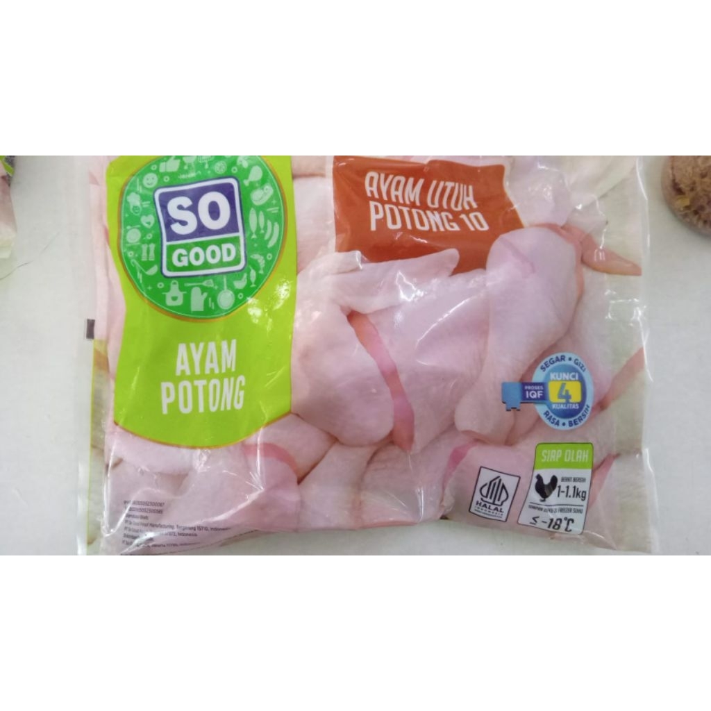 

So Good Ayam Potong isi 10 Bogor Frozen