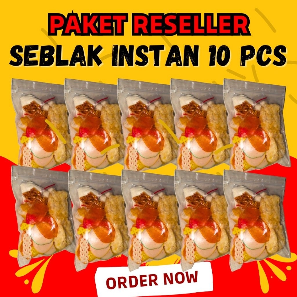 

Paket Seblak 10 Bungkus Makanan Instan Murah HALAL